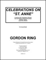 Celebrations on St. Anne Concert Band sheet music cover